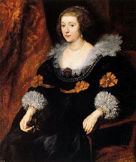 Portrait Amalies zu Solms Braunfels, Anthony Van Dyck